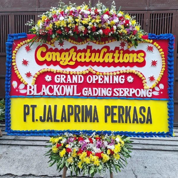 Bunga papan congratulations4