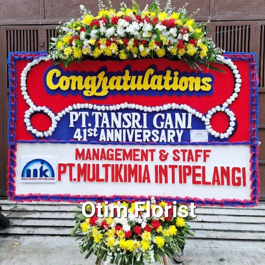 Bunga papan congratulations9