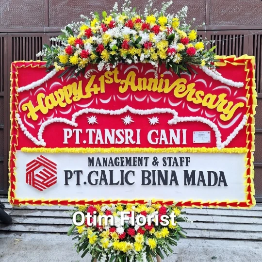 Bunga papan selamat dan sukses64